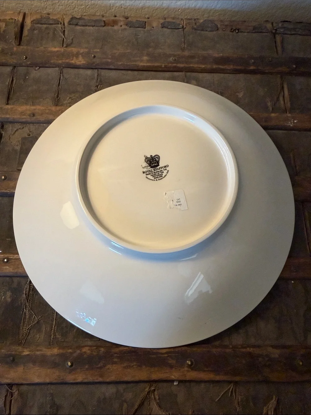 NWOT “Til Death Do Us Part” Large Serving Bowl by Royal Stafford